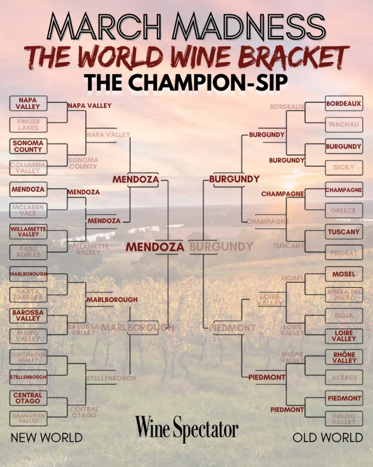 Mendoza en lo más alto del «World Wine Bracket» de Wine Spectator